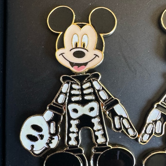 BaubleBar Mickey Mouse skeleton Halloween earrings - Picture 5 of 5